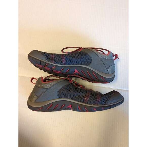 Merrell Castle Rock Shoes Sneakers Honeysuckle Womens 8 Gray Pink Hiking Outdoor - Picture 3 of 7